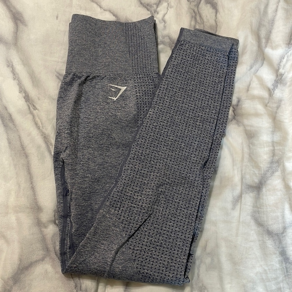 Repost - Gymshark Vital Seamless Legging - Blue Steel